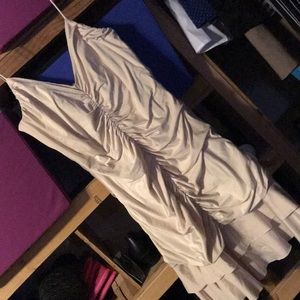 Rubber Ducky beautiful creamy dress, Med